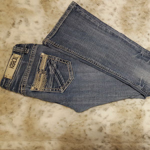 Rock & Roll Jeans Rival Low Rise 26x30 Womens